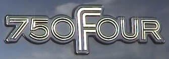 1975-1977 Honda 750F Super Sport side cover emblem